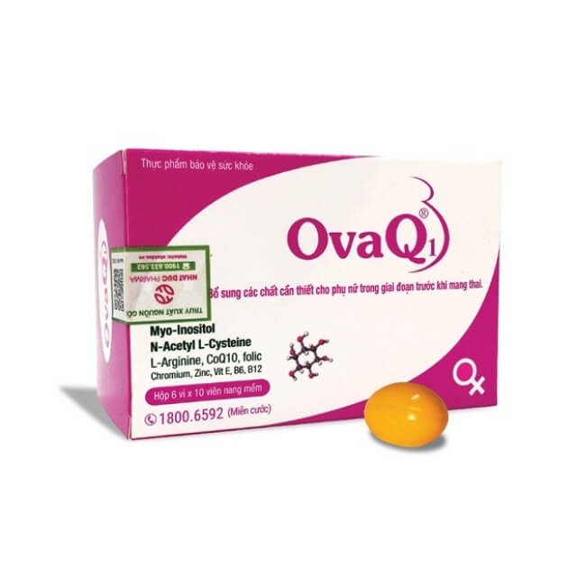 thuốc điều trị kinh nguyệt không đều bằng ovaq1 để có con